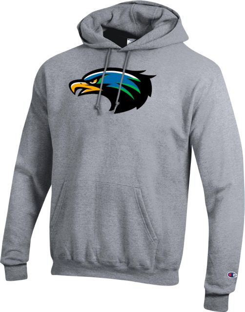 Houston Clear Lake Champion Fleece Hoodie UHCL - Hawk Head - ONLINE ONLY