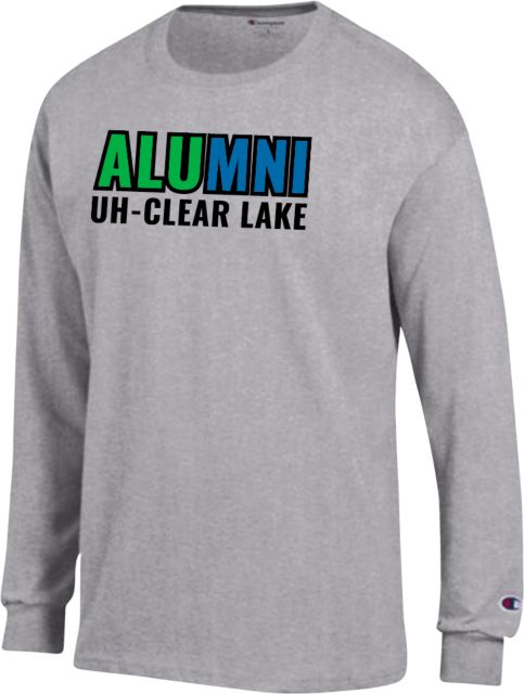 Houston Clear Lake Champion Long Sleeve T Shirt UHCL - Alumni - ONLINE ONLY