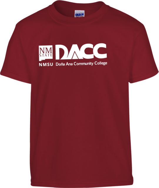 Dona Ana Youth T Shirt Dona Ana Community College Wordmark w NMSU Logo