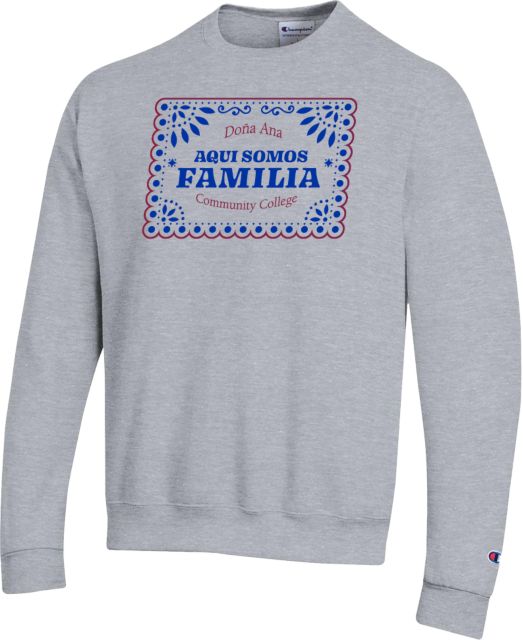 Dona Ana Champion Fleece Crew Dona Ana Community College - Aqui Somos Familia