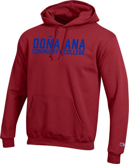 Dona Ana Champion Fleece Hoodie Distressed Dona Ana Community College - 1973