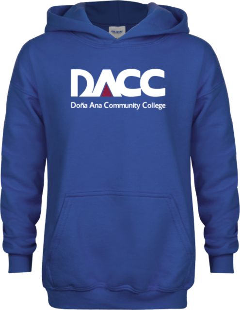 Dona Ana Youth Fleece Hoodie Dona Ana Community College Wordmark