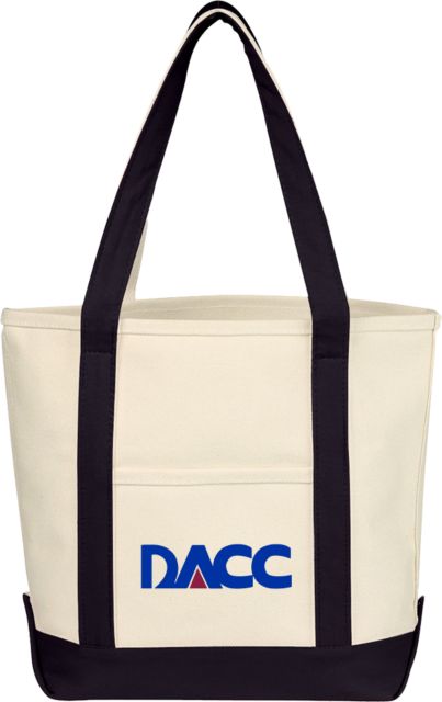 Dona Ana Cotton Canvas Tote Bag DACC Wordmark