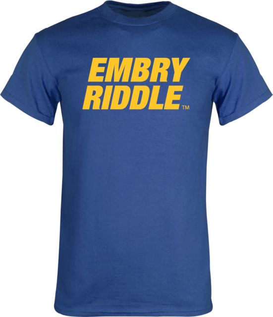 Embry Riddle T Shirt Embry Riddle Stacked - ONLINE ONLY