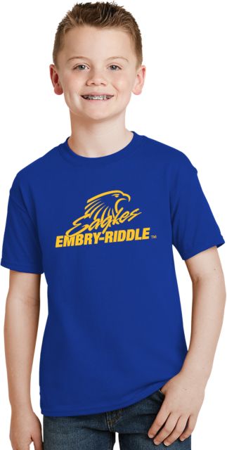 Embry Riddle Youth T Shirt Primary Mark - ONLINE ONLY