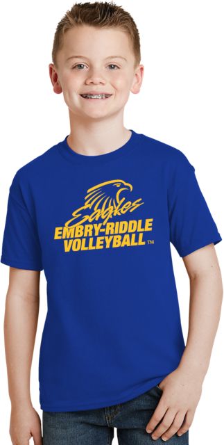 Embry Riddle Youth T Shirt Volleyball - ONLINE ONLY