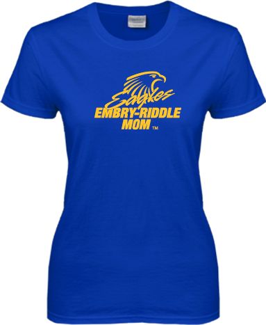 Embry Riddle Ladies T Shirt Mom - ONLINE ONLY