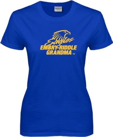 Embry Riddle Ladies T Shirt Grandma - ONLINE ONLY