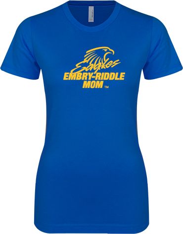 Embry Riddle Next Level Ladies SoftStyle Junior Fitted Tee Mom - ONLINE ONLY