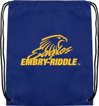 Embry Riddle Drawstring Backpack Primary Mark - ONLINE ONLY
