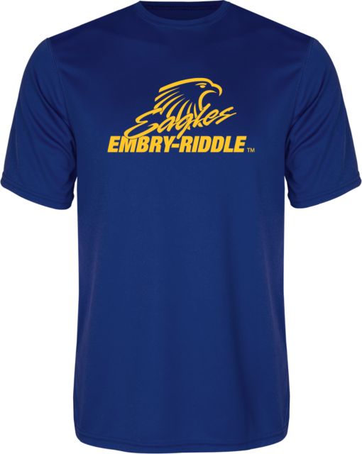 Embry Riddle Performance Tee Primary Mark - ONLINE ONLY