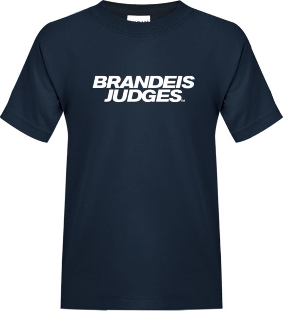 Brandeis Youth T Shirt Brandeis Judges Wordmark - ONLINE ONLY