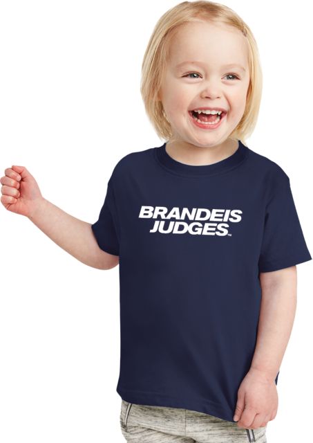 Brandeis Toddler T Shirt Brandeis Judges Wordmark - ONLINE ONLY
