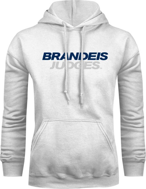 Brandeis Fleece Hoodie Brandeis Judges Wordmark - ONLINE ONLY