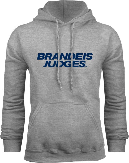 Brandeis Fleece Hoodie Brandeis Judges Wordmark - ONLINE ONLY