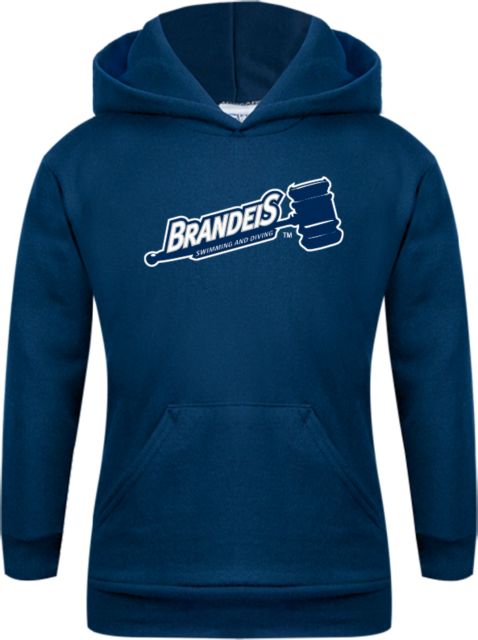 Brandeis Youth Fleece Hoodie Swim and Dive - ONLINE ONLY