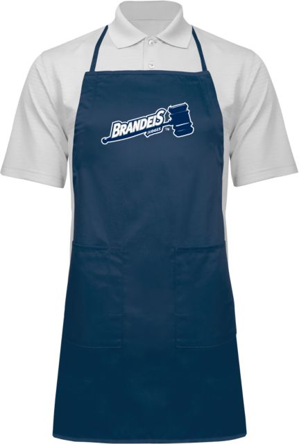 Brandeis Full Length Apron Primary Mark - ONLINE ONLY