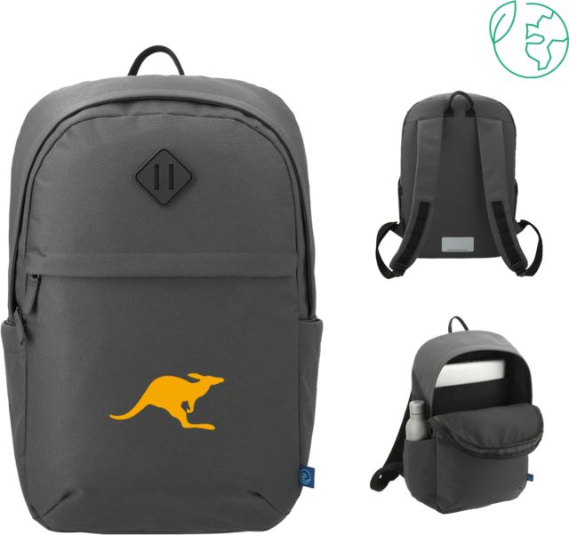 Austin College Repreve Ocean Commuter 15 inch Computer Backpack Kangaroo Running - ONLINE ONLY
