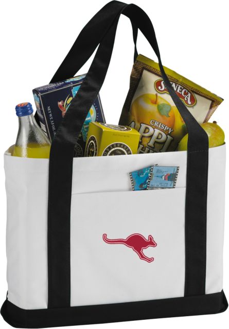 Austin College Contender Canvas Tote Roo Mascot - ONLINE ONLY