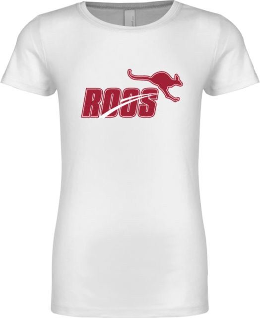 Austin College Next Level Girls Fashion Fit T Shirt Roos - ONLINE ONLY