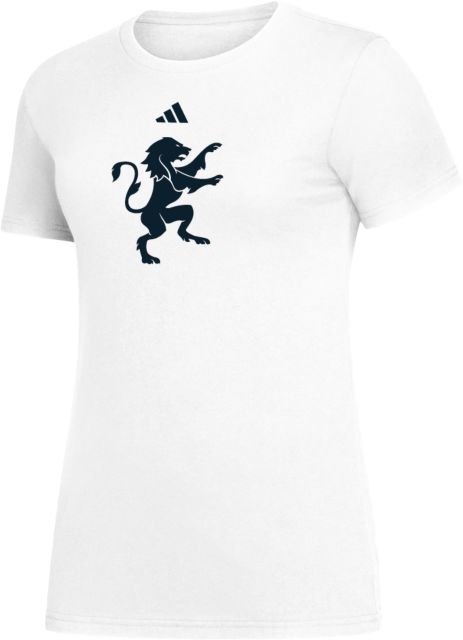 Gordon College Adidas Womens Amplifier Tee Adidas Mascot Mark - ONLINE ONLY