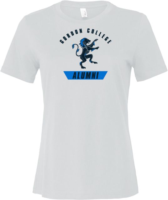 Gordon College Bella + Canvas Womens Relaxed Cotton T Shirt Alumni - ONLINE ONLY