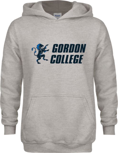 Gordon Youth Fleece Hood Gordon College Horizontal - ONLINE ONLY