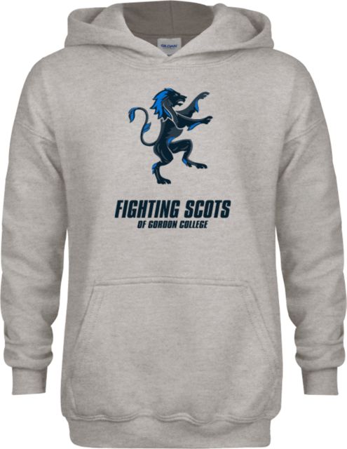 Gordon Youth Fleece Hood Stacked Primary Mark - ONLINE ONLY