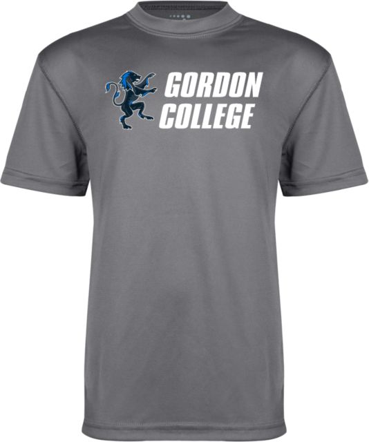 Gordon Youth Performance Tee Gordon College Horizontal - ONLINE ONLY