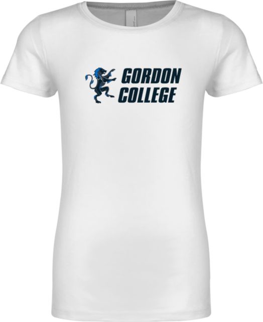 Gordon Next Level Girls Fashion Fit T Shirt Gordon College Horizontal - ONLINE ONLY