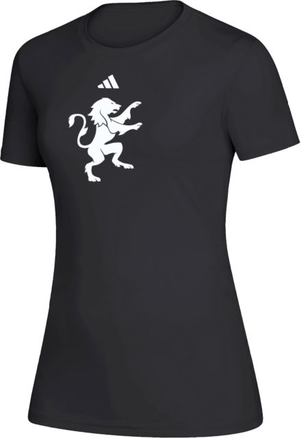 Gordon College Adidas Womens Creator Performance Tee Adidas Mascot Mark - ONLINE ONLY