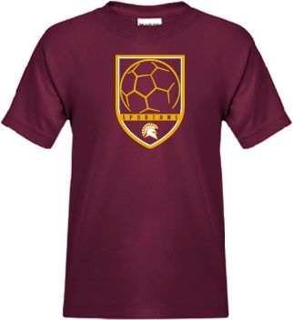 St Thomas Aquinas Youth T Shirt Spartans Soccer Shield - ONLINE ONLY