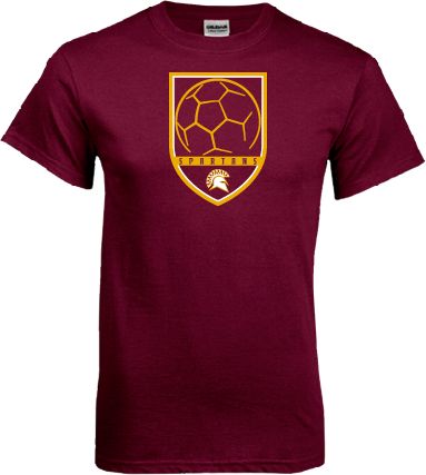 St Thomas Aquinas T Shirt Spartans Soccer Shield - ONLINE ONLY