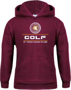St Thomas Aquinas Youth Fleece Hoodie St. Thomas Aquinas Golf Stacked - ONLINE ONLY