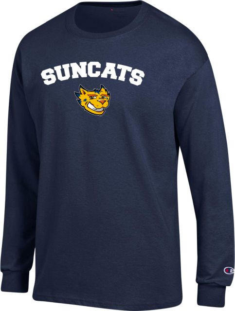 Central New Mexico Champion Long Sleeve T Shirt Suncats Arched - ONLINE ONLY
