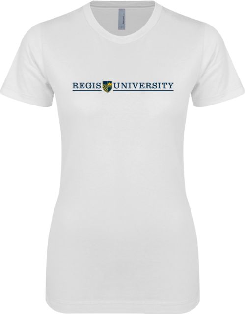 Regis Univ Next Level Ladies SoftStyle Junior Fitted Tee Primary Mark - ONLINE ONLY