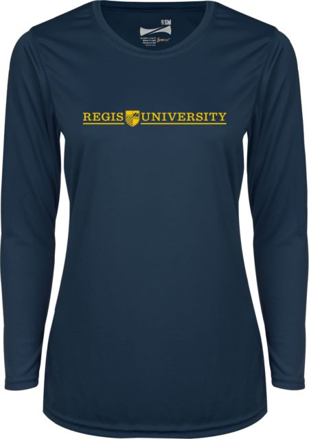 Regis Univ Ladies Syntrel Performance Longsleeve Shirt Primary Mark - ONLINE ONLY