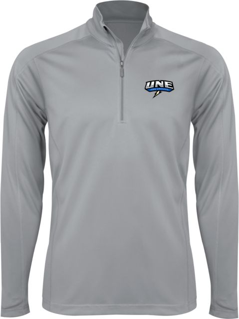 New England Syntrel Platinum Interlock 1/4 Zip UNE w Bolt - ONLINE ONLY
