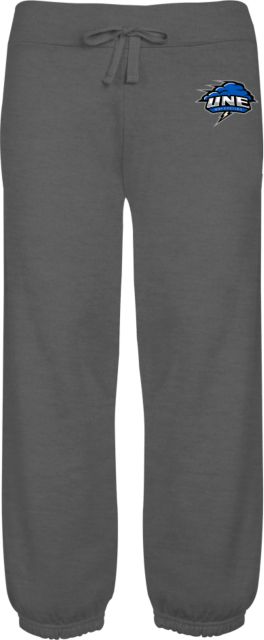 New England ENZA Womens Banded Fleece Capri Primary Athletics Mark - ONLINE ONLY