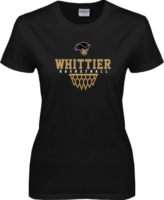 Whittier Ladies T Shirt Basketball - ONLINE ONLY