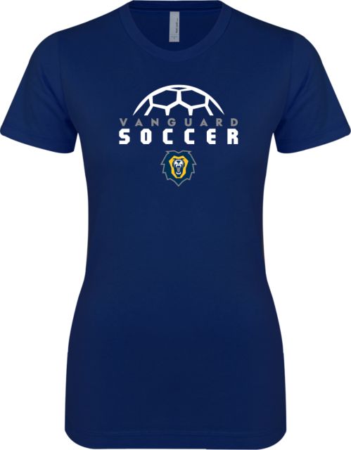 Vanguard Next Level Ladies SoftStyle Junior Fitted Tee Soccer Design - ONLINE ONLY