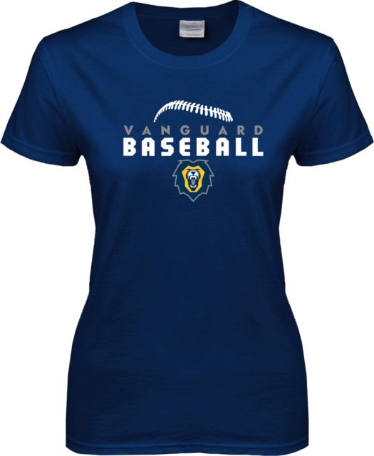 Vanguard Ladies T Shirt Baseball Design - ONLINE ONLY