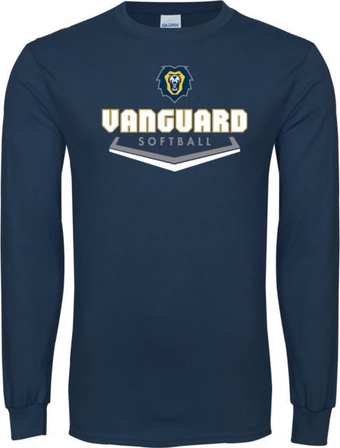 Vanguard Long Sleeve T Shirt Softball Design - ONLINE ONLY