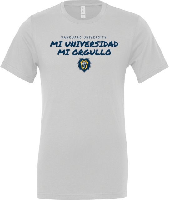 Vanguard Bella + Canvas Jersey Cotton T Shirt Mi Universidad Mi Orgullo - ONLINE ONLY