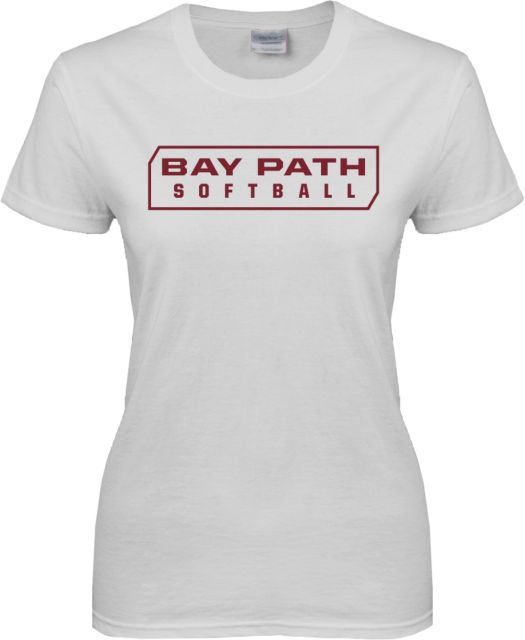 Bay Path Ladies T Shirt Softball - ONLINE ONLY