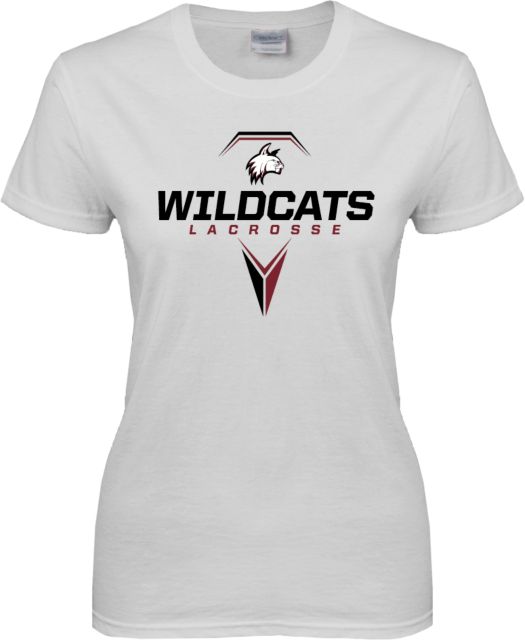 Bay Path Ladies T Shirt Geometric Lacrosse Stick - ONLINE ONLY