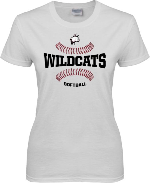 Bay Path Ladies T Shirt Softball Seams - ONLINE ONLY