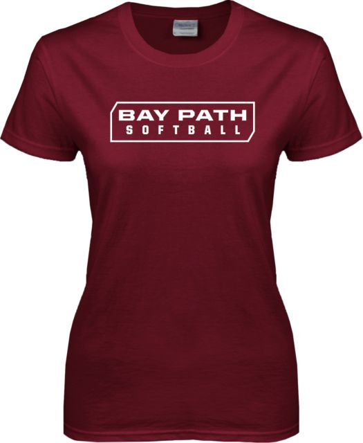 Bay Path Ladies T Shirt Softball - ONLINE ONLY