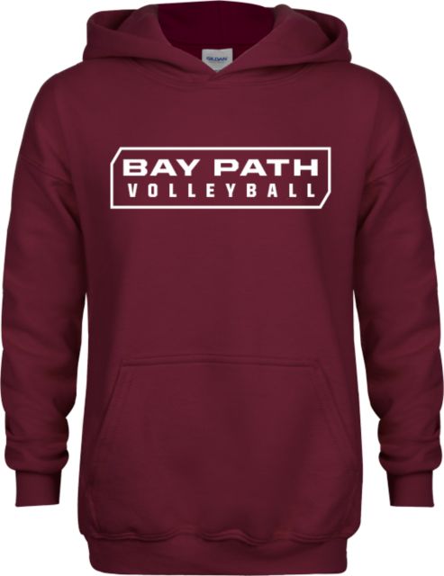 Bay Path Youth Fleece Hoodie Volleyball - ONLINE ONLY
