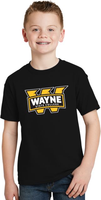 Wayne State Youth T Shirt Primary Mark - ONLINE ONLY